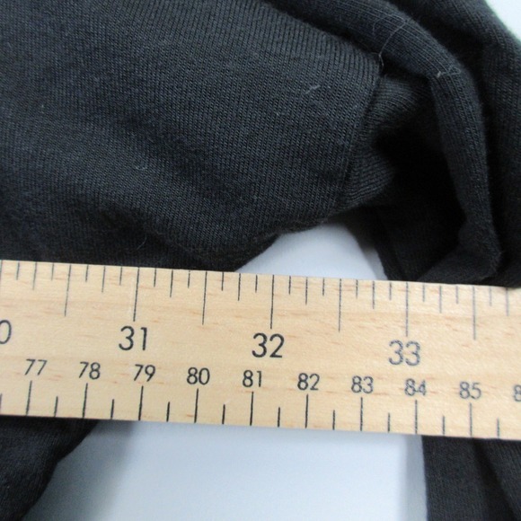 Quince French Terry Modal Maternity Nursing Lounge Dress Black L Comfort 512 - Picture 9 of 11